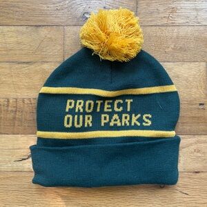 Rainier Watch Protect Our Parks Knit Winter Hat